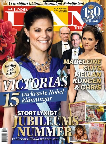 Svensk Damtidning – 12 december 2019 Cover