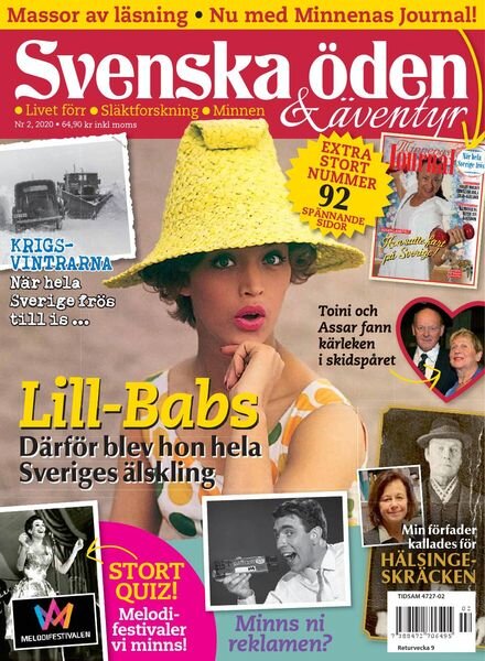 Svenska Oden & aventyr – januari 2020 Cover