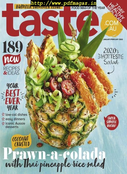 Taste.com.au – January 2020 Cover
