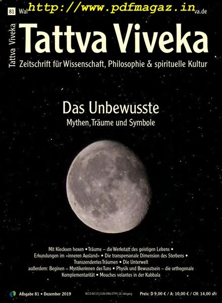 Tattva Viveka – Dezember 2019 Cover