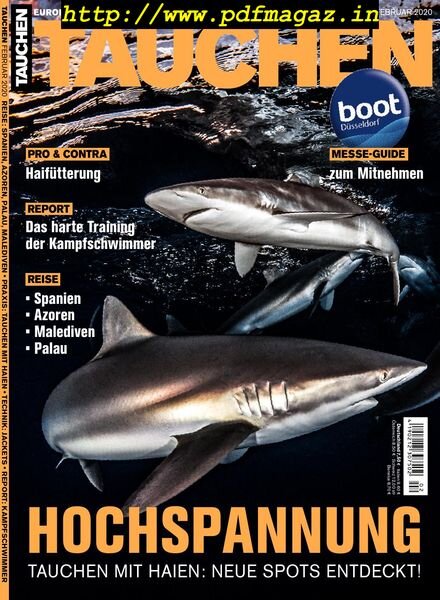 Tauchen – Januar 2020 Cover