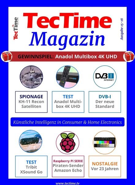 TecTime Magazin – Nr.15-16, 2019 Cover