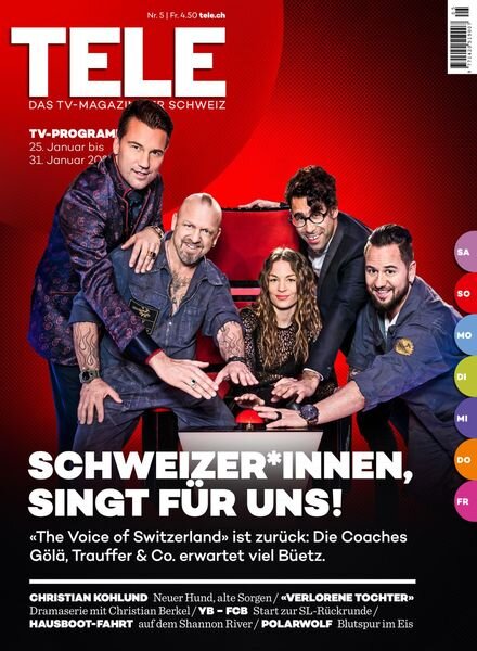 Tele – 25 Januar 2020 Cover