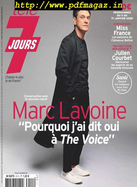 Tele 7 Jours – 11 janvier 2020 Cover