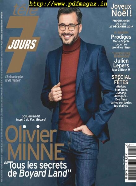 Tele 7 Jours – 21 decembre 2019 Cover