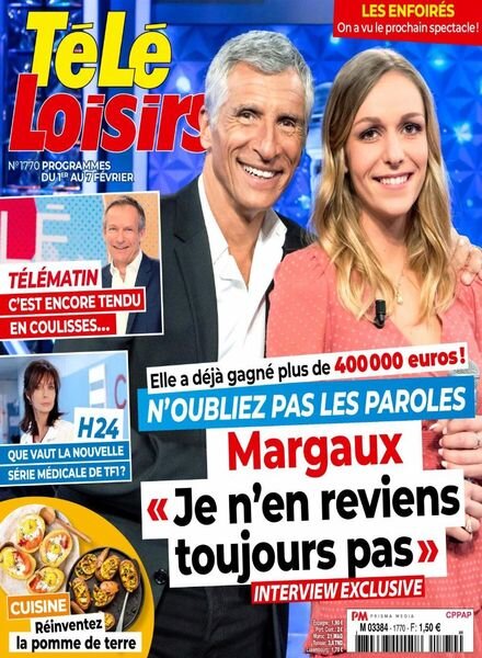 Tele Loisirs – 27 Janvier 2020 Cover