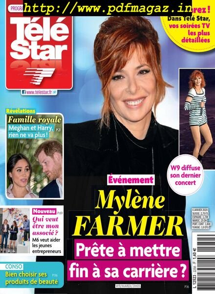 Tele Star – 06 janvier 2020 Cover