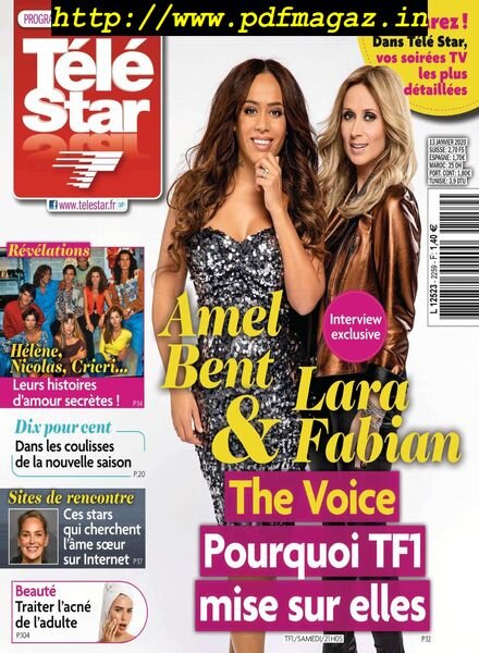 Tele Star – 13 janvier 2020 Cover
