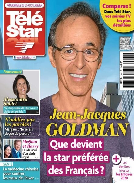 Tele Star – 20 janvier 2020 Cover