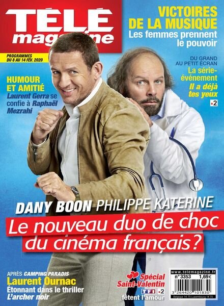 Telemagazine – 08 fevrier 2020 Cover