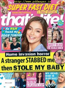 that’s life! – January 16, 2020
