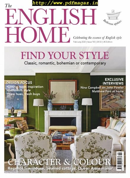 The English Home – February 2020 Cover