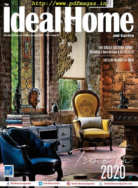 The Ideal Home and Garden – January 2020 Cover