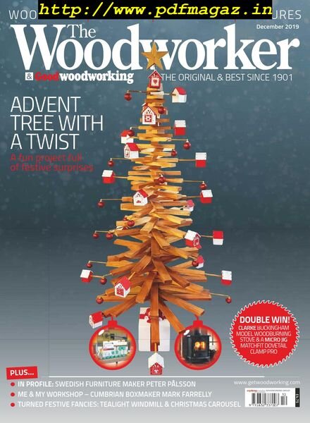 The Woodworker & Woodturner – December 2019 Cover