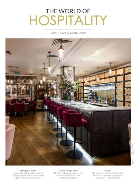 The World Of Hospitality – Issue 37, 2020 Cover