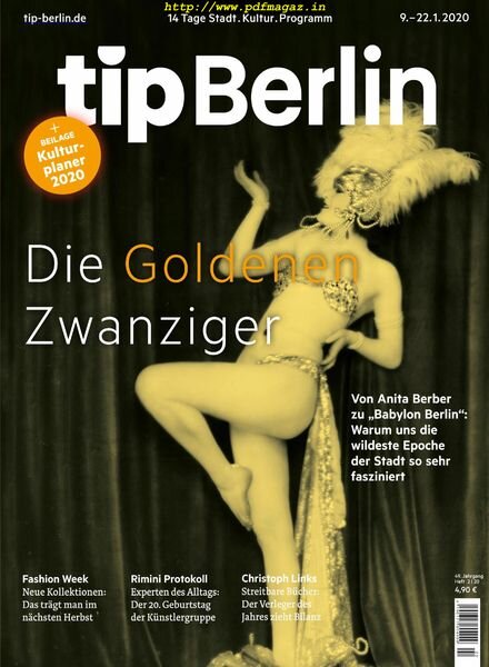 Tip Berlin – 9 Januar 2020 Cover
