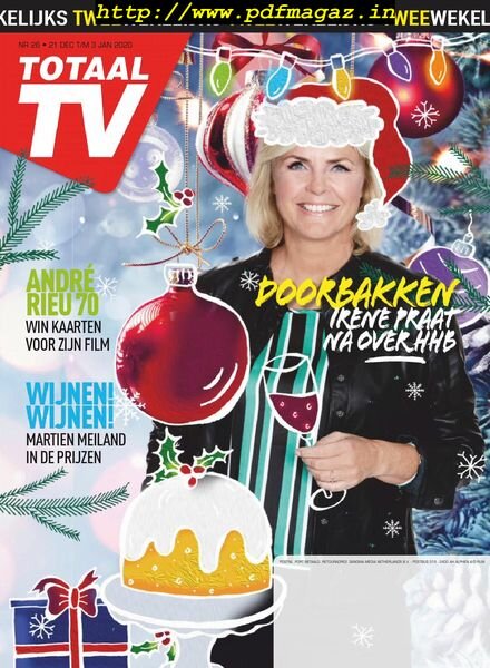Totaal TV – 21 December 2019 Cover
