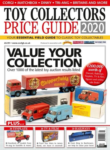 Toy Collectors – Price Guide 2020 Cover