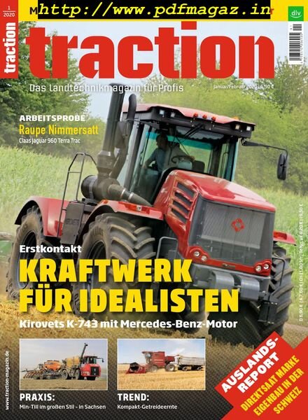 Traction Germany – Dezember 2019 Cover
