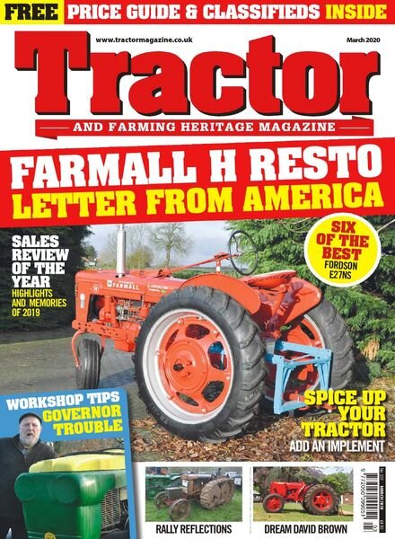 Tractor & Farming Heritage Magazine – March 2020 Cover