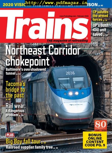 Trains – February 2020 Cover