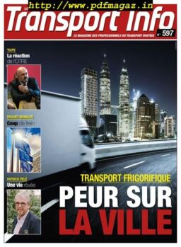 Transport Info – 10 janvier 2020