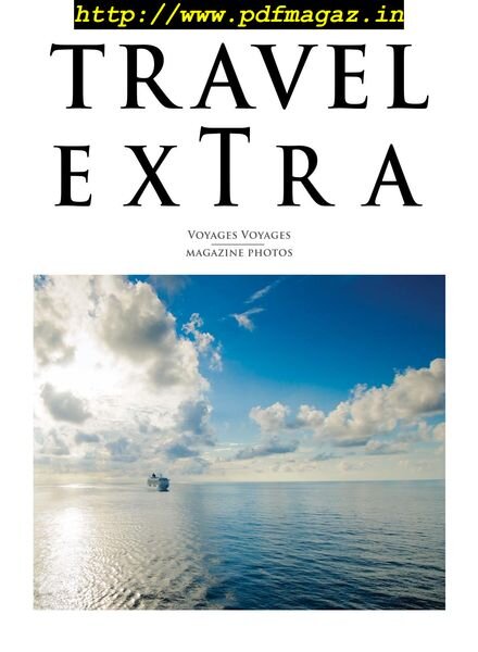 Travel Extra magazine – decembre 2019 Cover