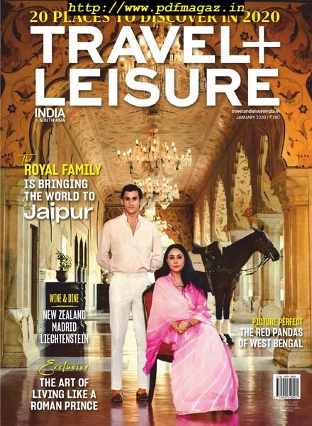 Travel+Leisure India & South Asia – January 2020 Cover