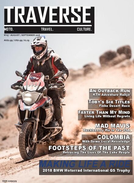 TRAVERSE – August-September 2018 Cover