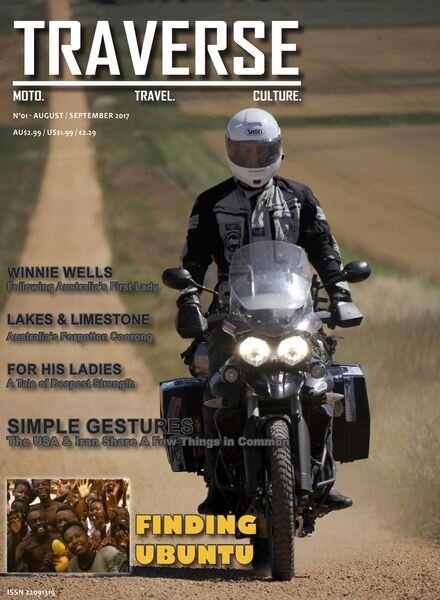 TRAVERSE – Issue 1 – August 2017 Cover
