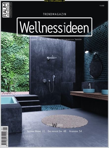 Trendmagazin Wellnessideen – November 2019 Cover