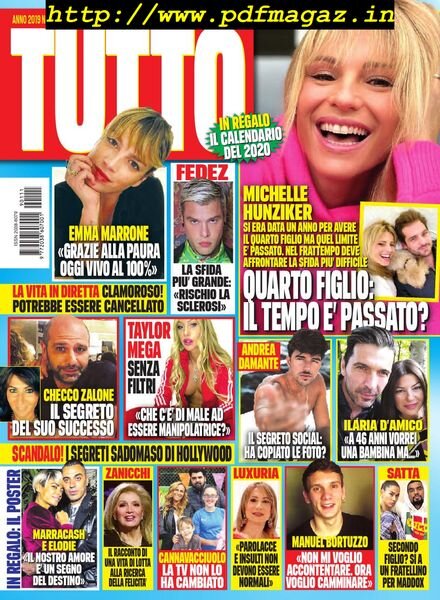 Tutto Mese – 20 Dicembre 2019 Cover