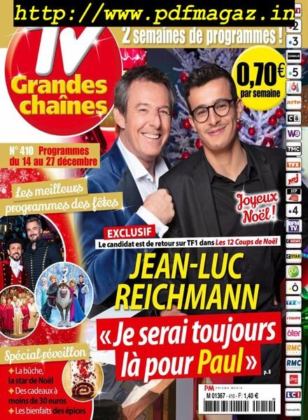 TV Grandes chaines – 14 Decembre 2019 Cover