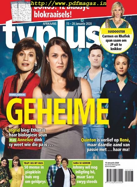 TV Plus Afrikaans – 15 Januarie 2020 Cover