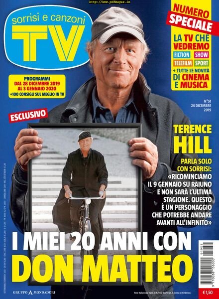 TV Sorrisi e Canzoni – 24 dicembre 2019 Cover