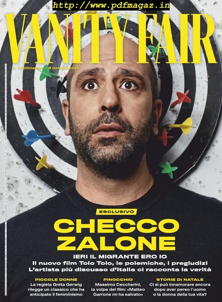 Vanity Fair Italia – 08 gennaio 2020 Cover