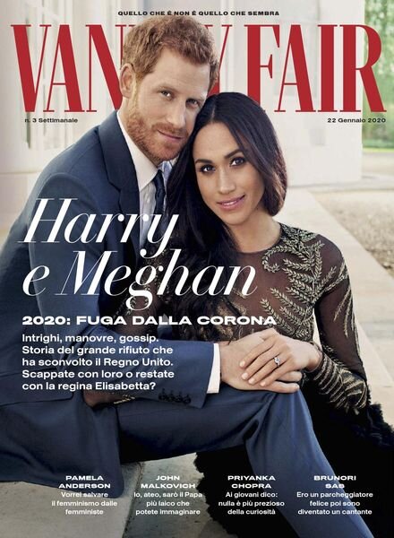 Vanity Fair Italia – 22 Gennaio 2020 Cover