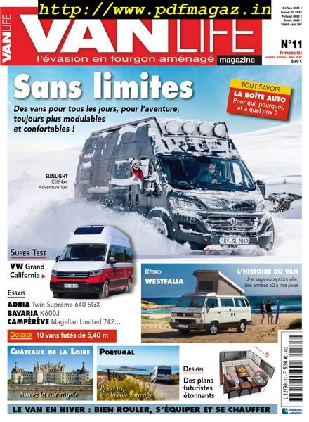 VanLife – decembre 2019 Cover