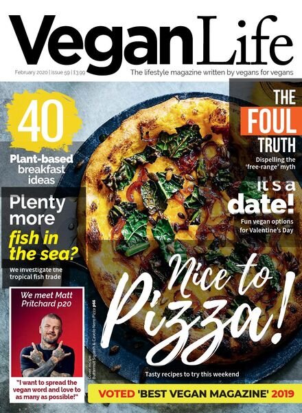 Vegan Life – Issue 59 – February 2020 Cover
