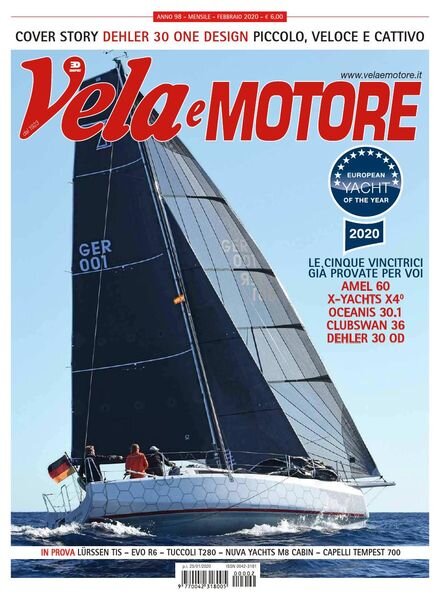 Vela e Motore – Febbraio 2020 Cover