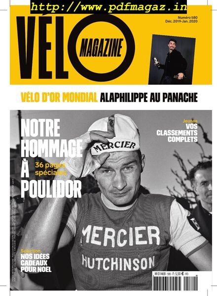 Velo Magazine – decembre 2019 Cover