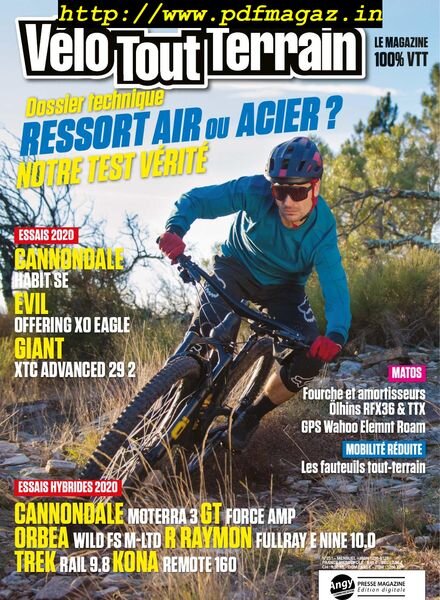 Velo Tout Terrain – janvier-fevrier 2020 Cover
