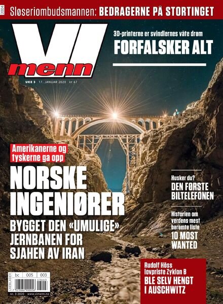 Vi Menn – 17 januar 2020 Cover