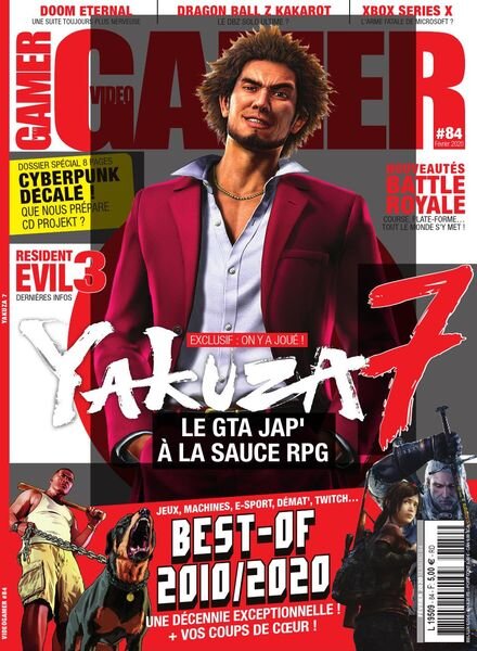 Video Gamer – fevrier 2020 Cover