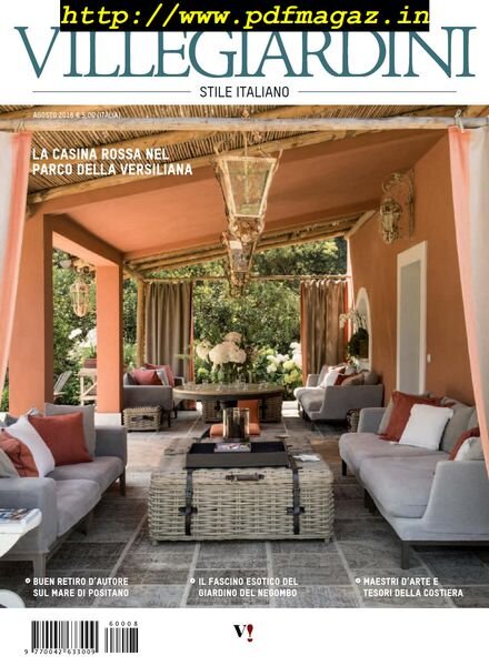VilleGiardini – Agosto 2016 Cover