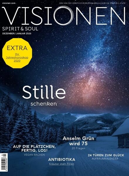 Visionen – Dezember 2019 – Januar 2020 Cover
