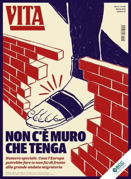 Vita – Marzo 2016 Cover