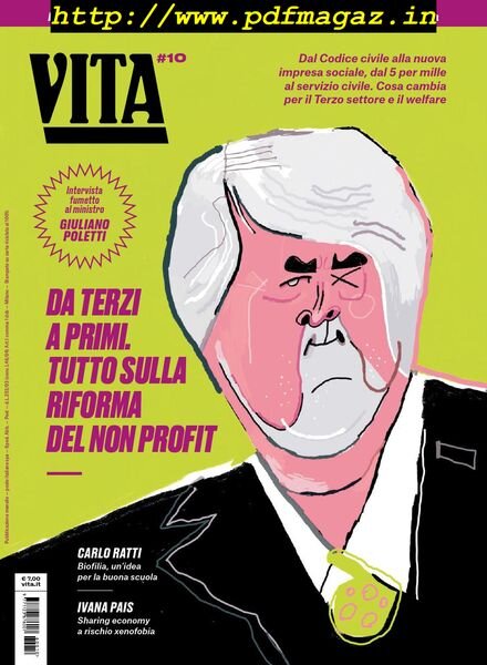 Vita – Ottobre 2016 Cover