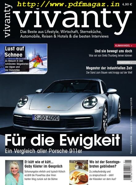 Vivanty – Dezember 2019 Cover