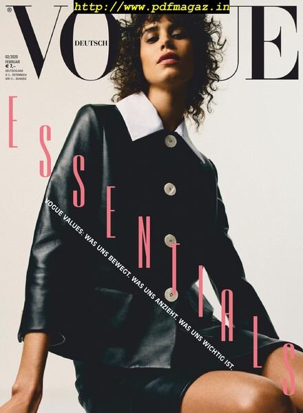 Vogue Germany – Februar 2020 Cover